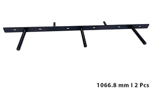 B&Z Invisible Hidden Floating Wall Shelf Brackets Extremely Heavy Duty Long Concealed Invisible Hidden