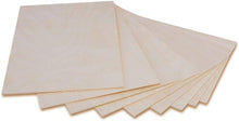 Load image into Gallery viewer, B&amp;Z Paulownia Wood Sheets | Smooth, Easy to Cut, Nice Grain Pattern | Perfect for DIY, Pyrography, Painting, Laser Cutting, Modelling, Home Decor &amp; Any Creative Projects
