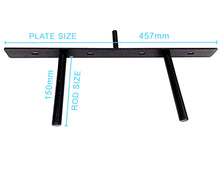 Load image into Gallery viewer, B&amp;Z Invisible Hidden Floating Wall Shelf Brackets Extremely Heavy Duty Long Concealed Invisible Hidden
