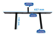 Load image into Gallery viewer, B&amp;Z Invisible Hidden Floating Wall Shelf Brackets Extremely Heavy Duty Long Concealed Invisible Hidden
