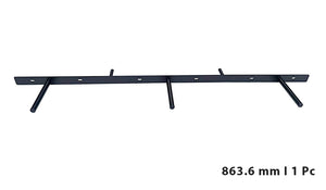 B&Z Invisible Hidden Floating Wall Shelf Brackets Extremely Heavy Duty Long Concealed Invisible Hidden