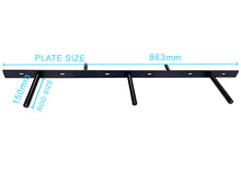 Load image into Gallery viewer, B&amp;Z Invisible Hidden Floating Wall Shelf Brackets Extremely Heavy Duty Long Concealed Invisible Hidden
